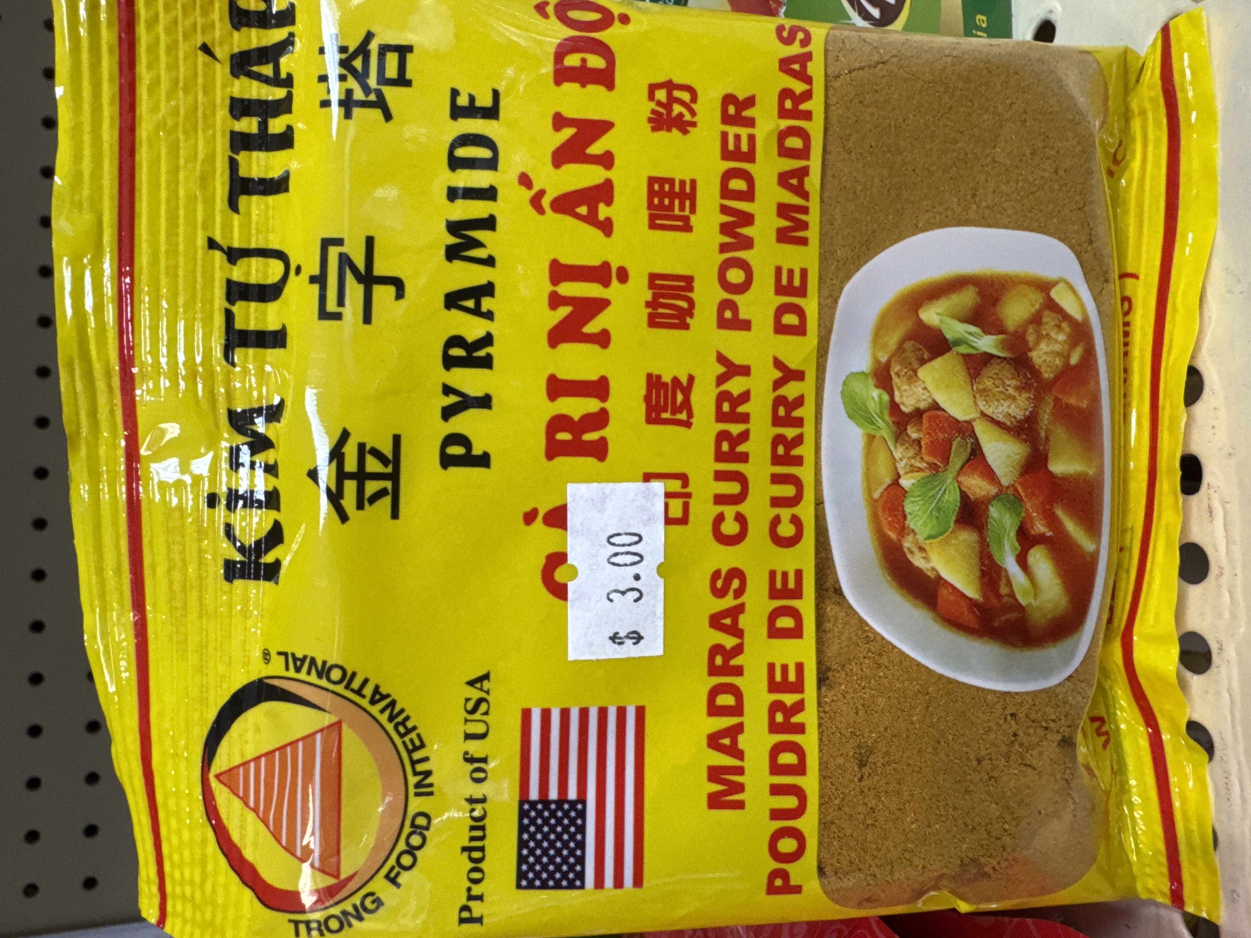 Madras curry powder ( bột cà ri)